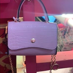 Lavender mini bag